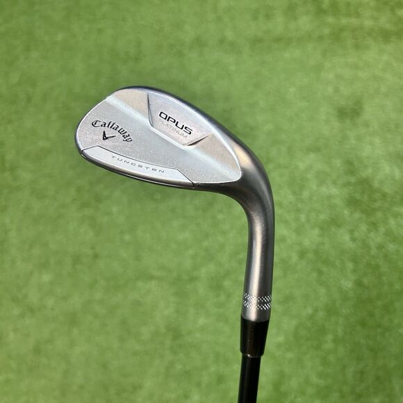 Callaway Opus Platinum Chrome Wedge 56.12S Tour Issue Dynamic Gold Graphite 115 - Picture 2 of 12